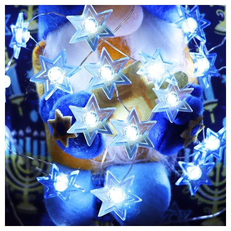 Star of David String Lights