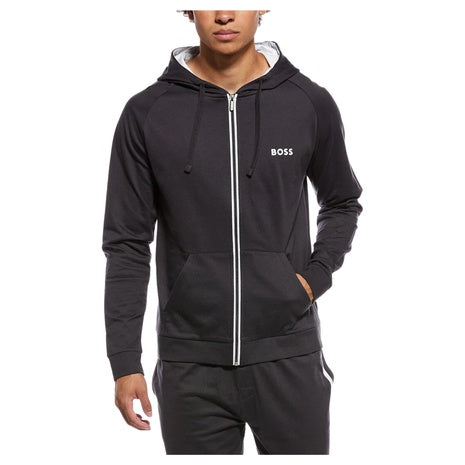 Hugo Boss Men's Zipper Front Cotton Authentic Jacket
