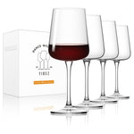4 Crystal Wine Glasses