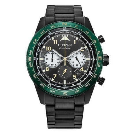 Citizen Men's Eco-Drive Chronograph Stainless Steel Bracelet Watch