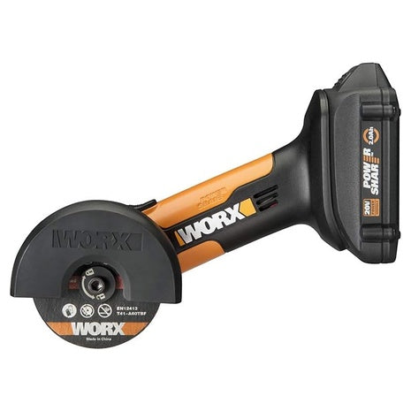 Worx 20V Power Share 3" Mini Cutter w/ 2Ah Battery & Charger (WX801L)