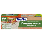 50 Hefty Compostable Sandwich Bags