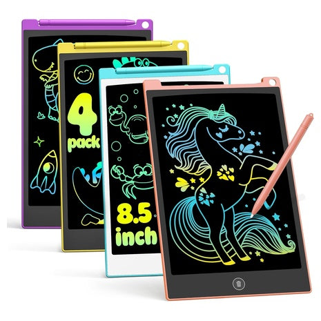 4-Pack Kids LCD Writing Tablets