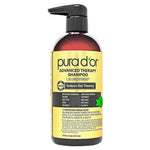 Pura D'Or Advanced Therapy Shampoo (16oz) with with Argan Oil & Aloe Vera