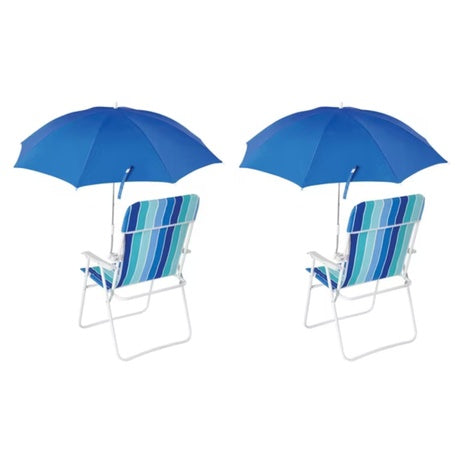 2-pack Mainstays Blue Clip-on Umbrella
