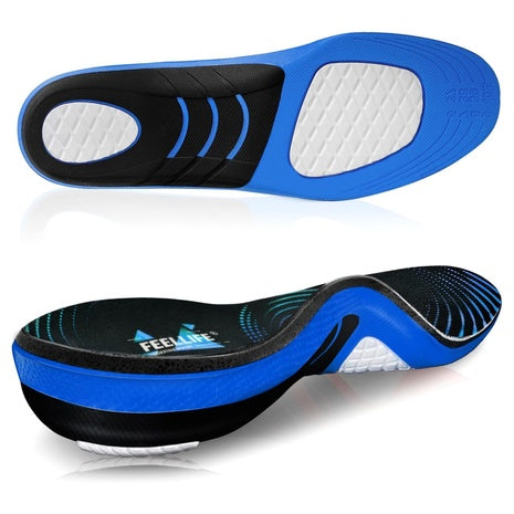 Feellife Plantar Fasciitis Relief Arch Support Gel Shoe Insoles
