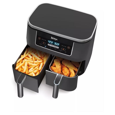 8-QT Ninja Foodi 2-Basket Air Fryer w/ DualZone Technology