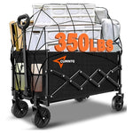 350lb Collapsible Folding Wagon with All-Terrain Wheels