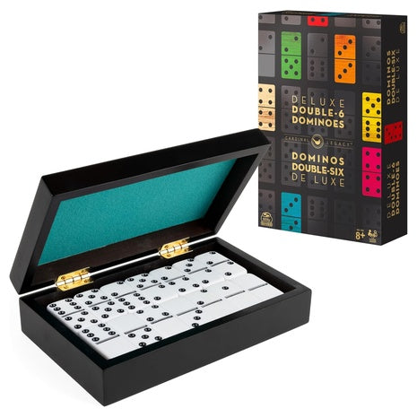 Deluxe Double-6 Dominoes Set