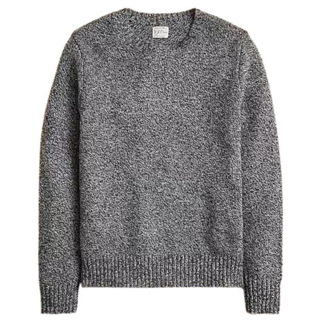 Men's Rugged Merino Wool Blend Marled Sweater