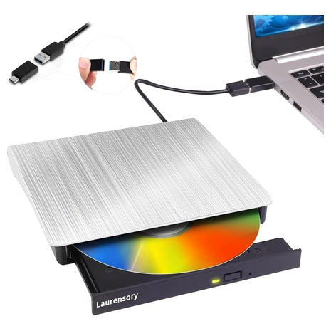 Laurensory USB 3.0 External DVD Drive / Burner