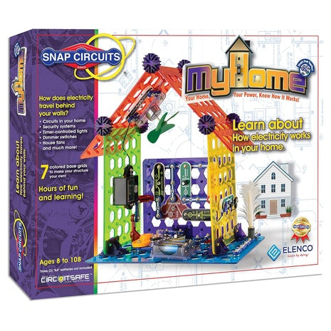 Snap Circuits My Home Electronics Building Kit