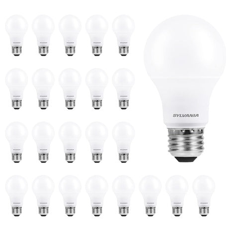 24 Sylvania Soft White ECO LED A19 Light Bulb, 60W Equivalent: