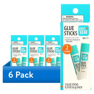 12 Disappearing Purple Glue Sticks