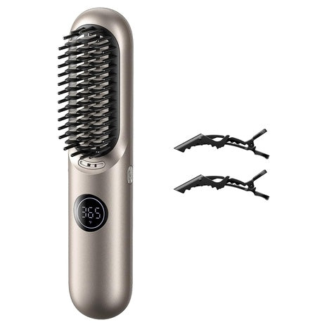 Bluvol I11 Apex Cordless Hair Straightening Comb W/ LED & 3-Temps