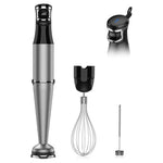 1100W 3 in 1 Handheld Immersion Blender with Attachments