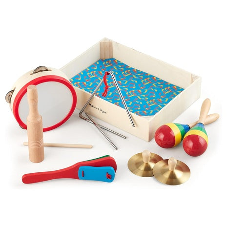 10-Piece Melissa & Doug Band-in-a-Box Musical Instrument Set