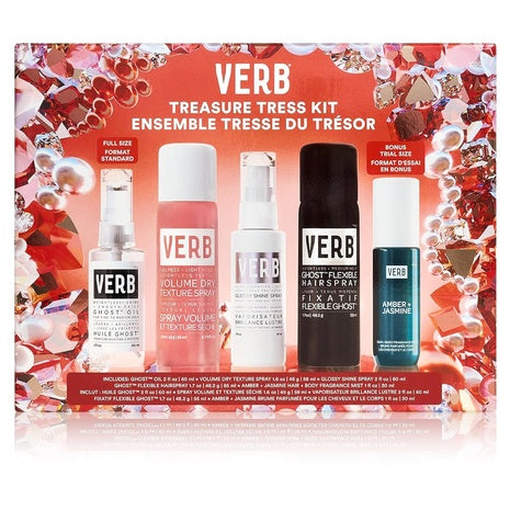 5-Piece VERB Treasure Tress Hair Care Kit