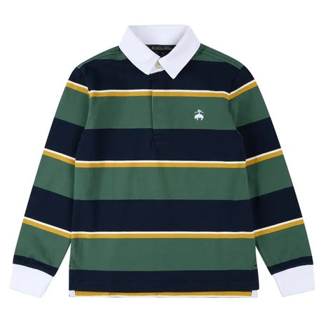 Boys' Striped Rugby Shirt