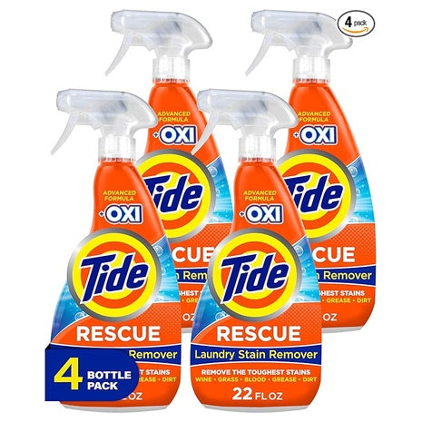 4 Tide Laundry Stain Removers with Oxi