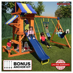 Sportspower Sunnyslope Wooden Swing Set