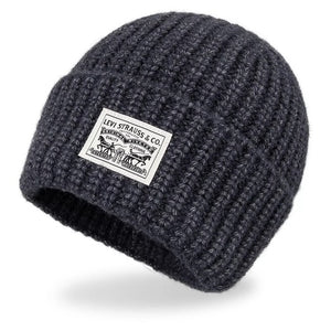 Levi's Men's Heathered Rib Knit Fashion Beanie