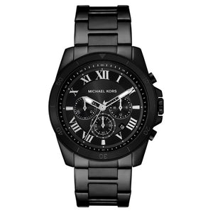 Michael Kors Men's Alek Chronograph Black Stainless Steel Watch