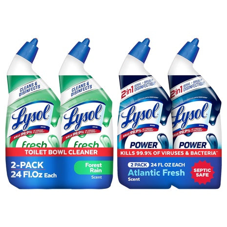 2-Pack Lysol Toilet Bowl Cleaner (2 Scents)