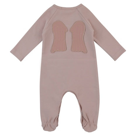 Baby Girl Wings Footie