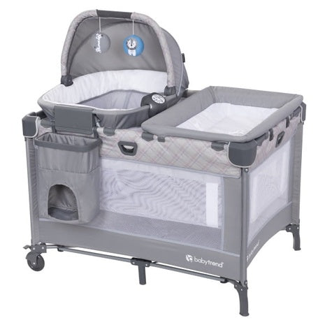 Baby Trend Nursery Den Playard With Dome Napper