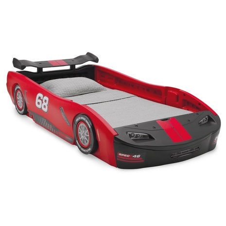Turbo Race Car Twin Bed
