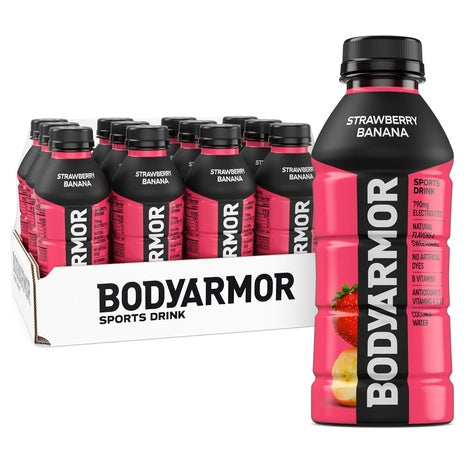 12-Pack Bodyarmor Sports Drink Bottles