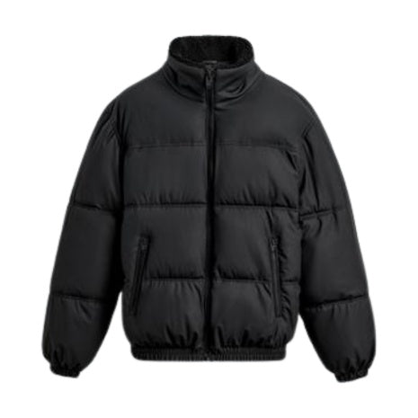 Men's Rubberized Puffer Jacket