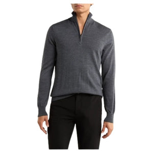 Brooks Brothers Men's Swift Merino Wool Half Zip Pullover