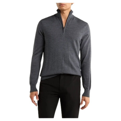Brooks Brothers Men's Swift Merino Wool Half Zip Pullover