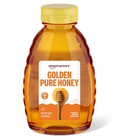 Amazon Grocery Golden Pure Honey (16oz)