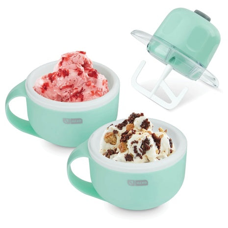 Dash My Mug Ice Cream Maker with 2 Bowls