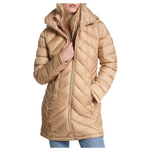 Michael Kors Women's Packable Quilted Nylon Puffer Coat