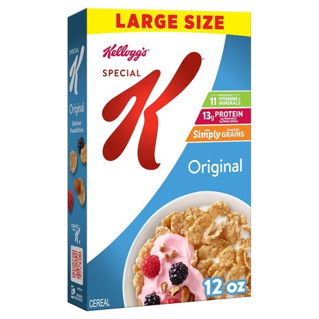 BOGO: 2 Large Boxes Kellogg's Special K Cereals (12oz)