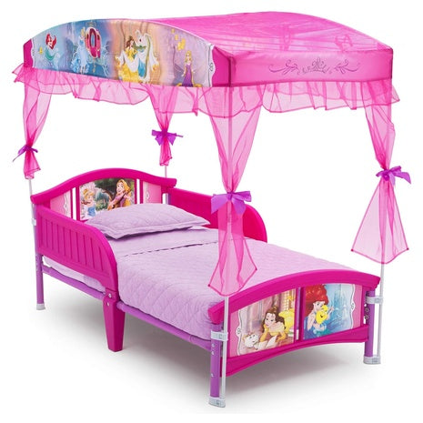 Disney Princess Canopy Toddler Bed