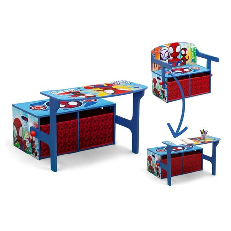 Marvel Spidey And His Amazing Friends 2-in-1 Activity Bench And Desk