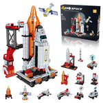 566 Piece 12-in-1 STEM Aerospace Building Toy