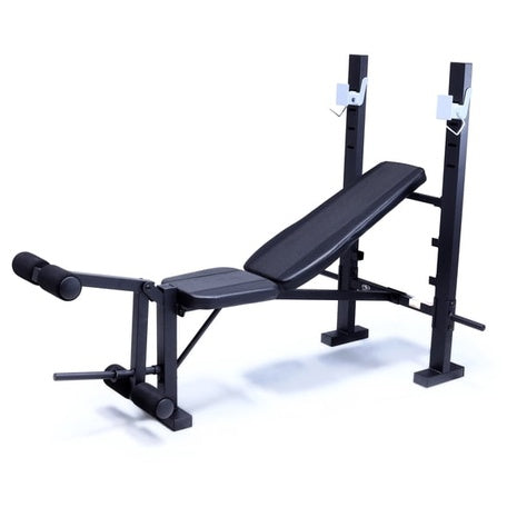 Athletic Works Standard Bench & Rack Combo with Leg Press