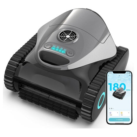 7-In-1 Cordless Robotic Pool Cleaner With Dual Filters
