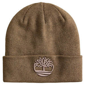 Timberland Men's Tonal 3D Embroidered Beanie Hat