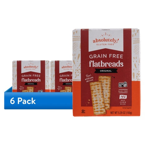 6-Pack Absolutely Gluten Free Flatbread (5.29oz)