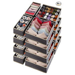 16-Piece Fabric Drawer Organizer Set