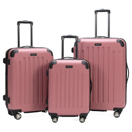 3-Piece Kenneth Cole REACTION Renegade Luggage Set (Peony)