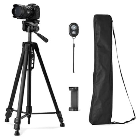 Amazon Basics 60" Lightweight Tripod For Camera And Phone