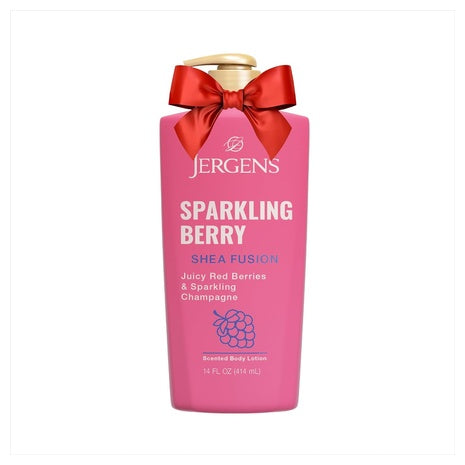 14oz Jergens Shea Fusion Sparkling Berry Body Lotion w/ Shea Butter & Vitamin E